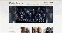 Desktop Screenshot of katiesavoy.com